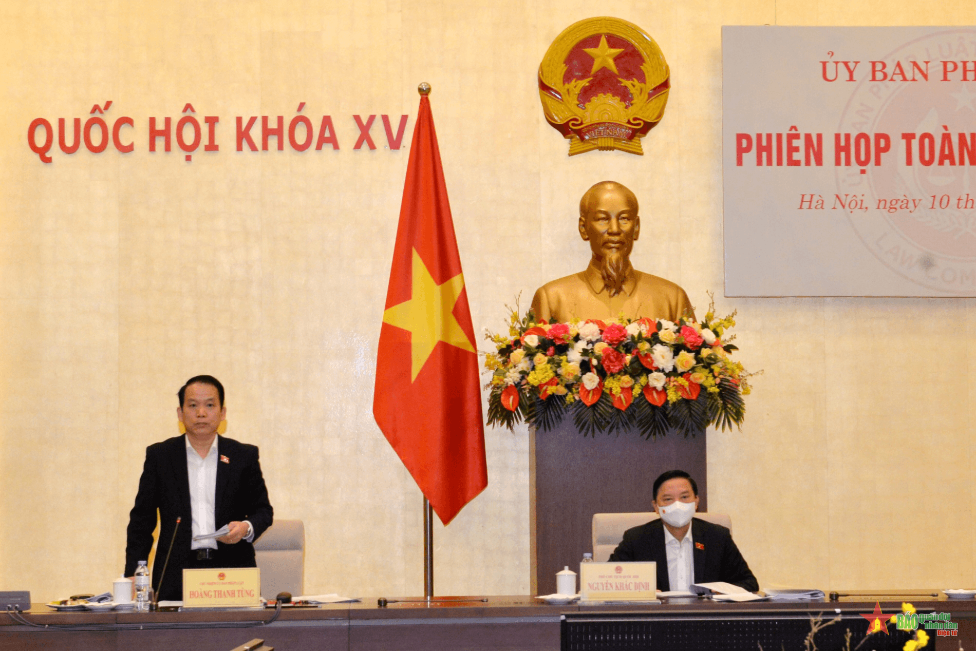 Ủy ban Pháp luật thẩm tra tờ trình thành lập thành phố Phổ Yên, Thái Nguyên