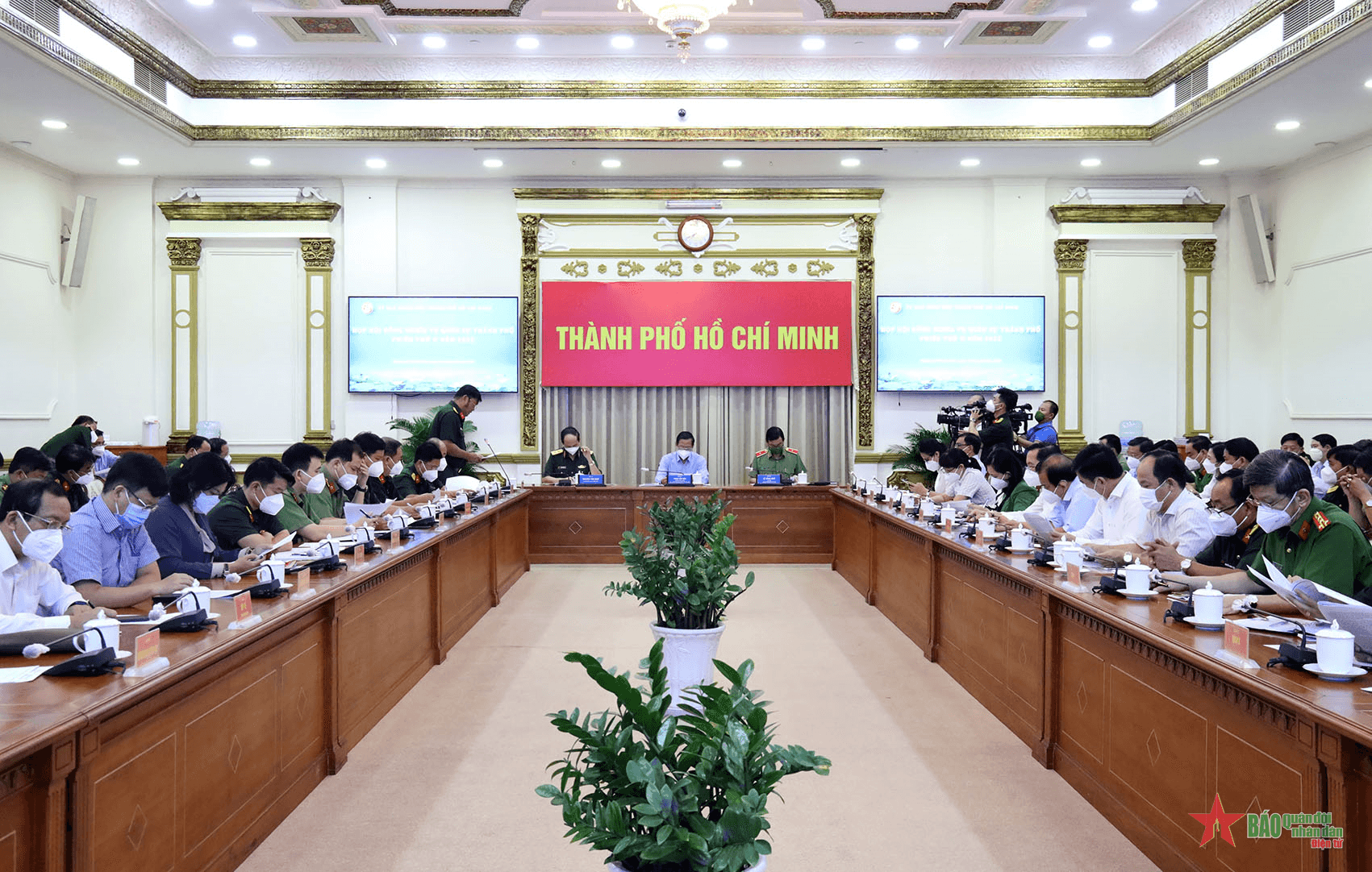 Hội đồng Nghĩa vụ quân sự TP Hồ Chí Minh họp công tác chuẩn bị giao quân