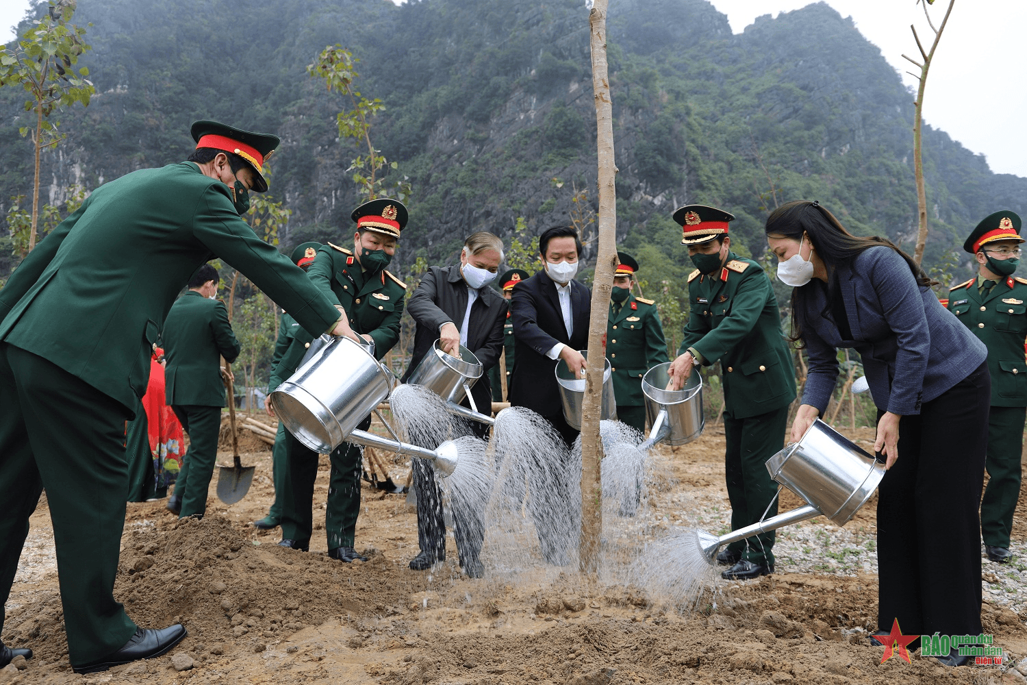 Quân khu 3 phát động Tết trồng cây