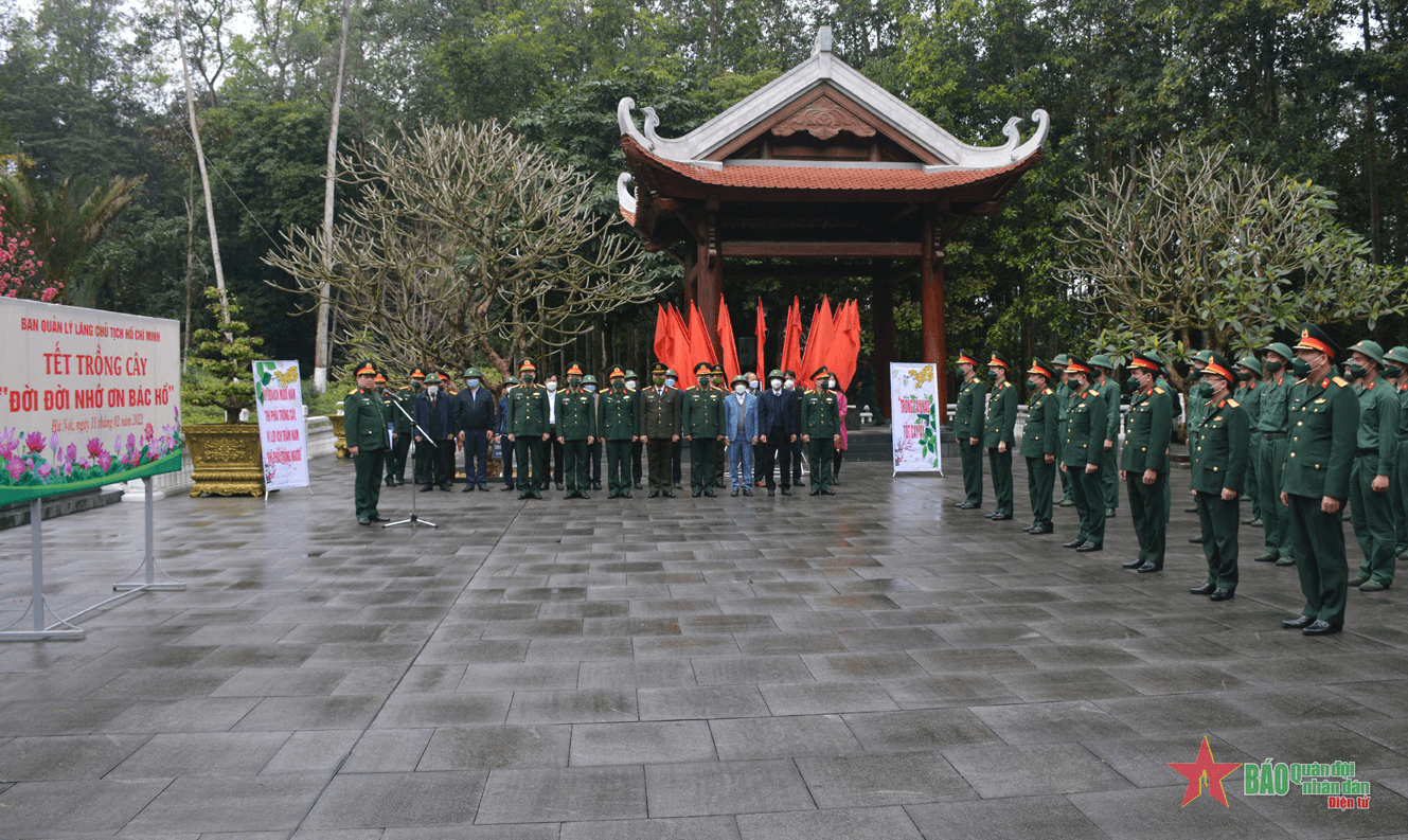 Ban Quản lý Lăng Chủ tịch Hồ Chí Minh phát động “Tết trồng cây đời đời nhớ ơn Bác Hồ"