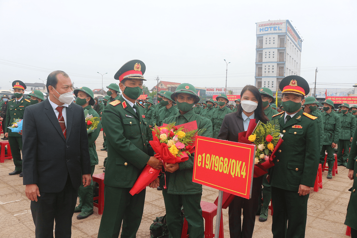 Huyện Vĩnh Linh (Quảng Trị): Hoàn thành công tác giao nhận quân
