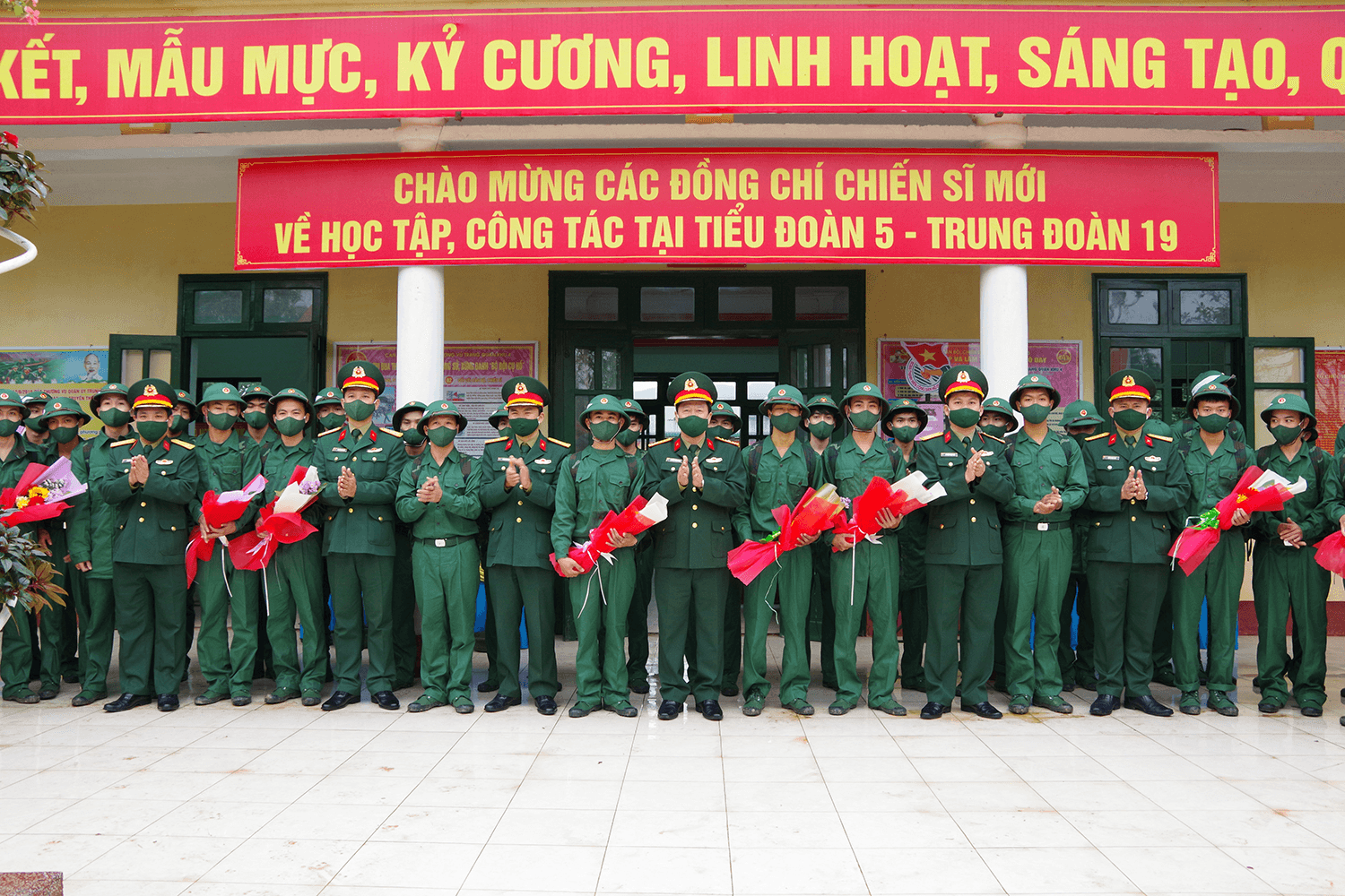 Sư đoàn 968 (Quân khu 4): Tiếp nhận chiến sĩ mới nhập ngũ năm 2022