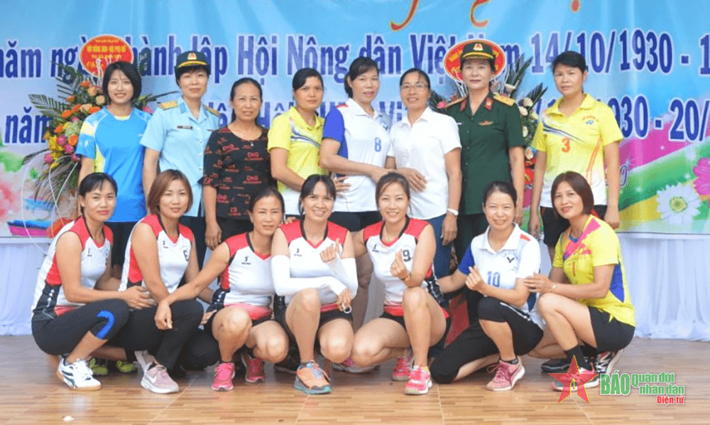 Sôi nổi phong trào bóng chuyền hơi