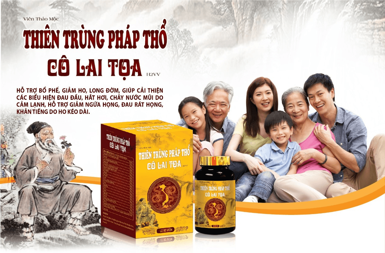 Viên Thảo Mộc Thiên Trùng Pháp Thổ Cô Lai Tọa H2VV hỗ trợ điều trị người mắc Covid-19