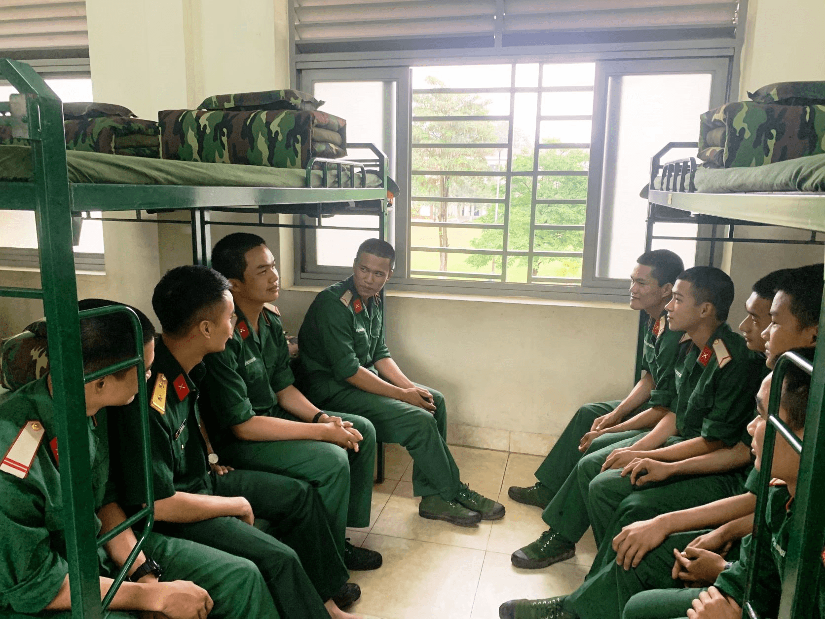 Giúp chiến sĩ mới nhanh chóng hòa nhập đơn vị