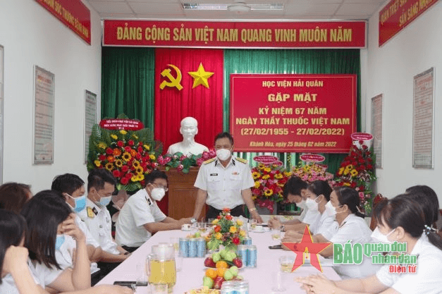 Học viện Hải quân gặp mặt kỷ niệm Ngày Thầy thuốc Việt Nam
