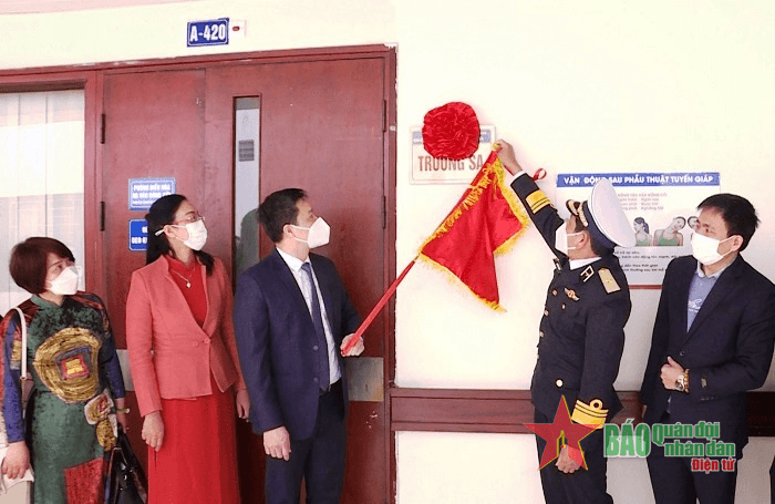 Bệnh viện Nội tiết Trung ương khánh thành, gắn biển 3 phòng điều trị mang tên các đảo thuộc quần đảo Trường Sa