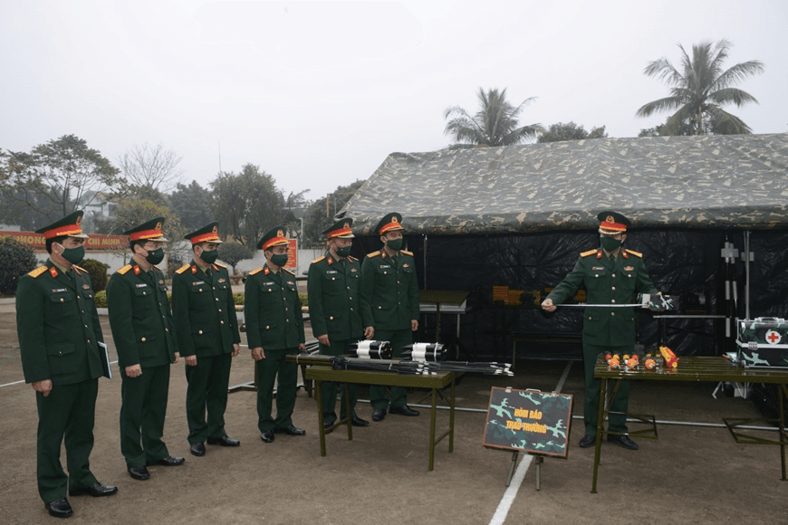 Huấn luyện giỏi gắn với rèn luyện nghiêm