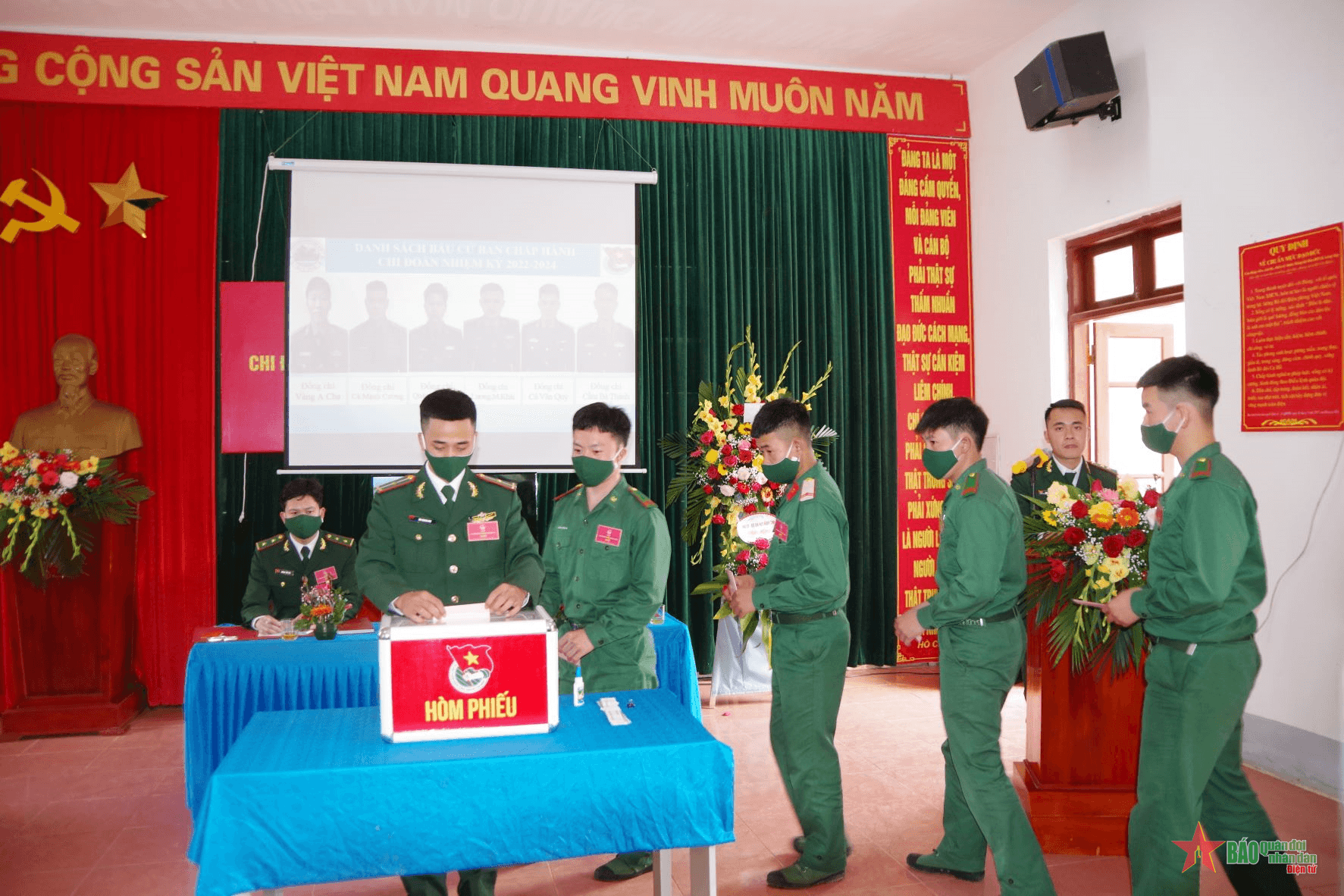 Đoàn kết, dân chủ, đổi mới, tiên phong, vì chủ quyền, an ninh biên giới