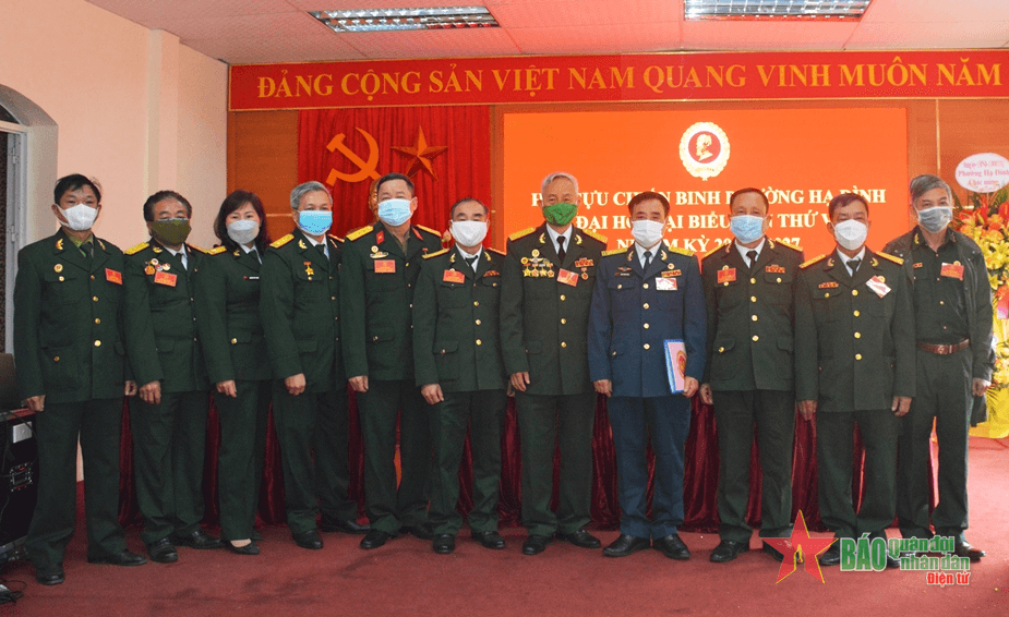 Đại hội đại biểu Hội Cựu chiến binh phường Hạ Đình lần thứ VI
