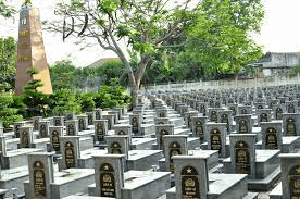 Ngôi mộ tập thể của Tiểu đoàn 840, Quân khu 6 ở TP Gia Nghĩa (Đắc Nông)
