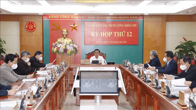 Kỳ họp thứ 12, Ủy ban Kiểm tra Trung ương: Xem xét kết quả kiểm tra khi có dấu hiệu vi phạm của một số tập thể, cá nhân