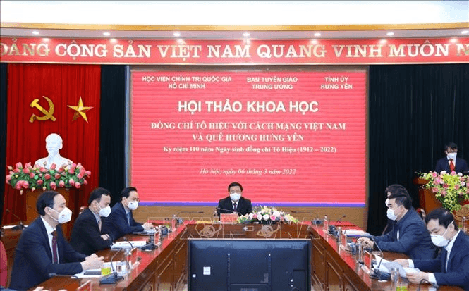Hội thảo khoa học kỷ niệm 110 năm Ngày sinh đồng chí Tô Hiệu