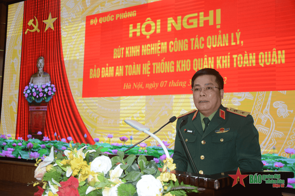 Hội nghị rút kinh nghiệm công tác bảo đảm an toàn hệ thống kho quân khí toàn quân
