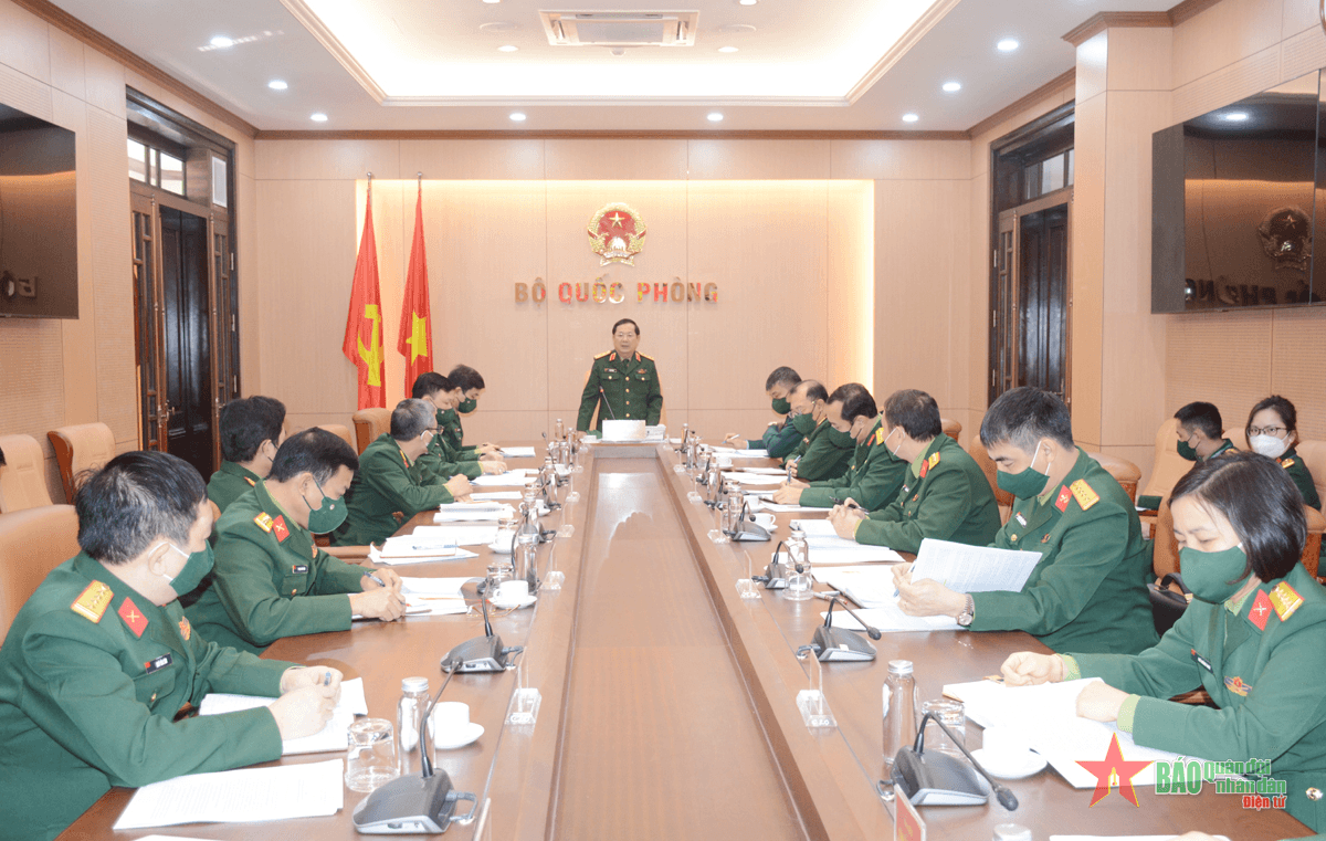 Bộ Quốc phòng tổ chức hội nghị về công tác cải cách thể chế năm 2022