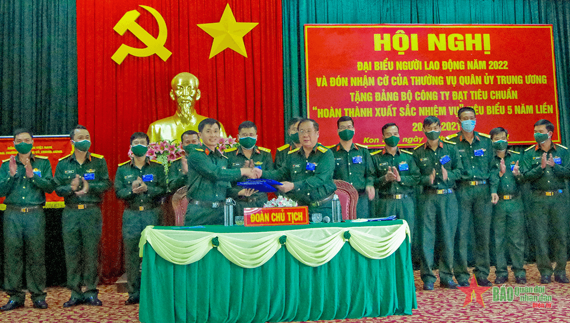 Công ty 732 tổ chức Hội nghị đại biểu người lao động năm 2022