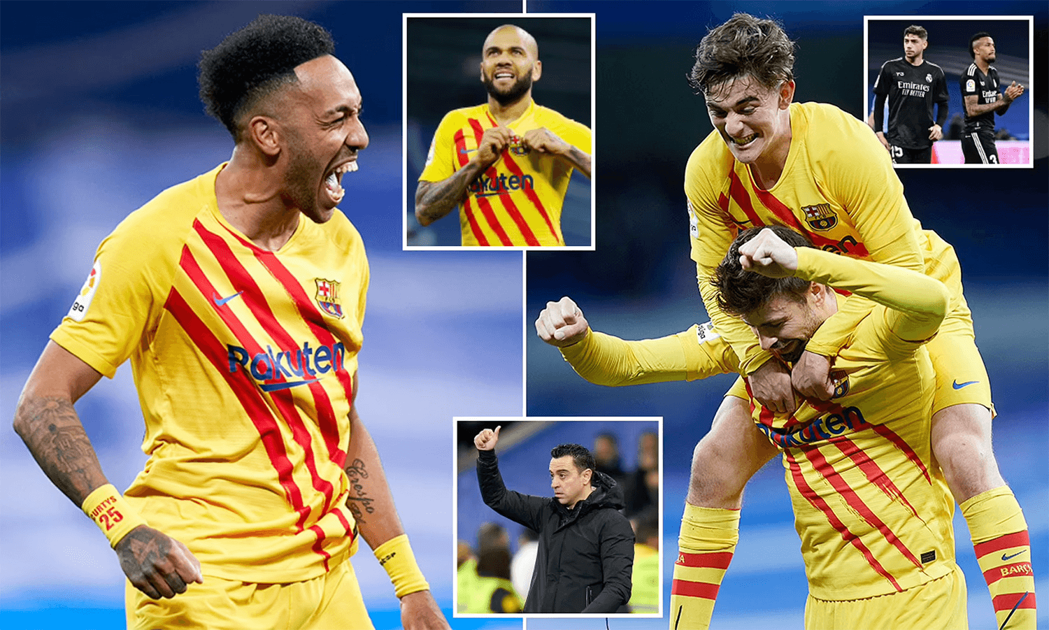 Tân binh tỏa sáng, Barca vùi dập Real Madrid