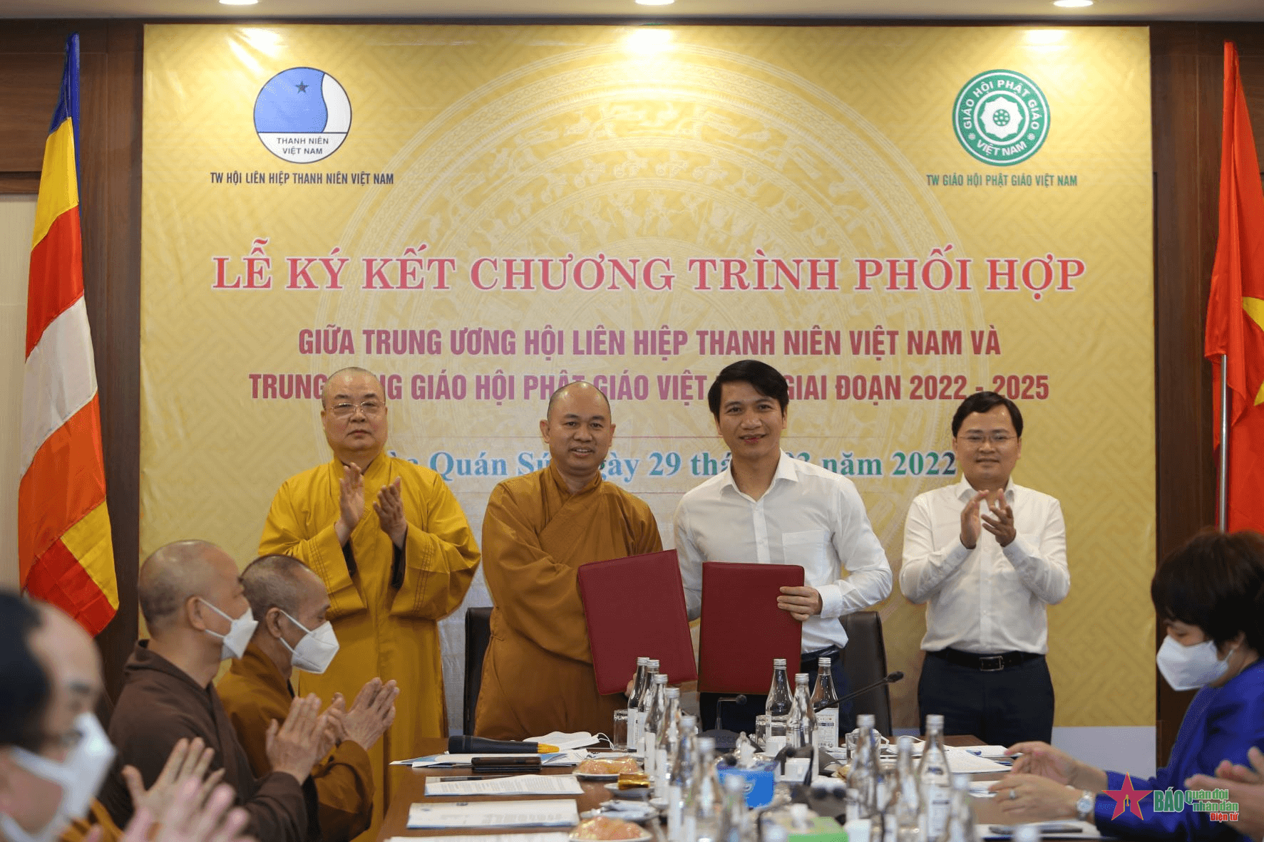 Phát huy vai trò xung kích của thanh niên Phật giáo trong bảo đảm an ninh chính trị, phát triển kinh tế - xã hội