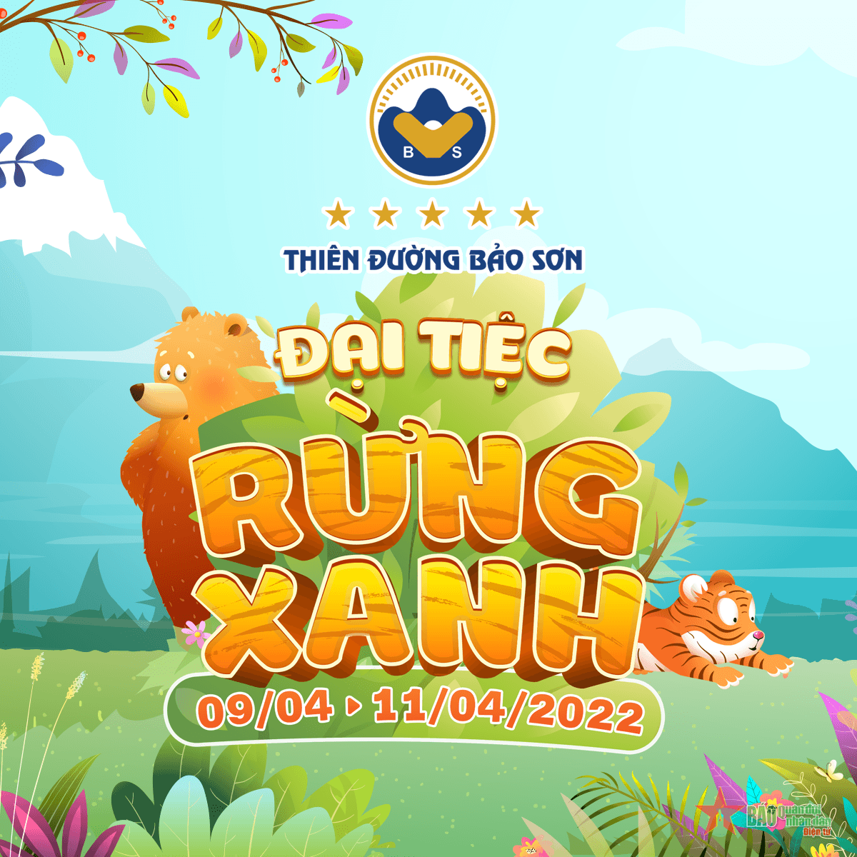 “Đại tiệc rừng xanh” tại Công viên Thiên đường Bảo Sơn có gì hấp dẫn?