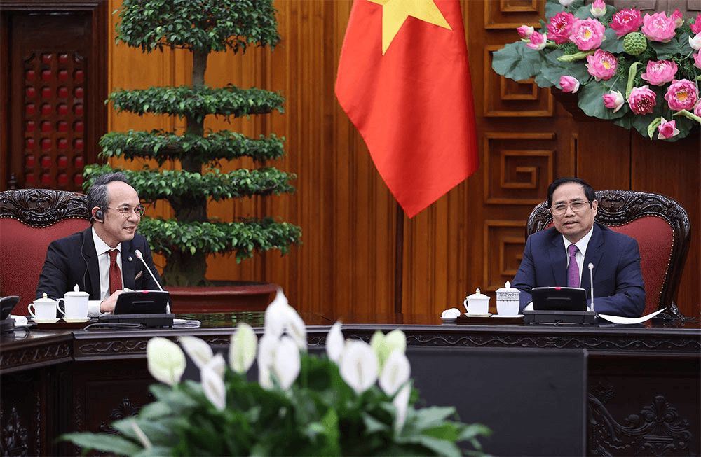 Thủ tướng Phạm Minh Chính tiếp Đại sứ Thái Lan Nikorndej Balankura