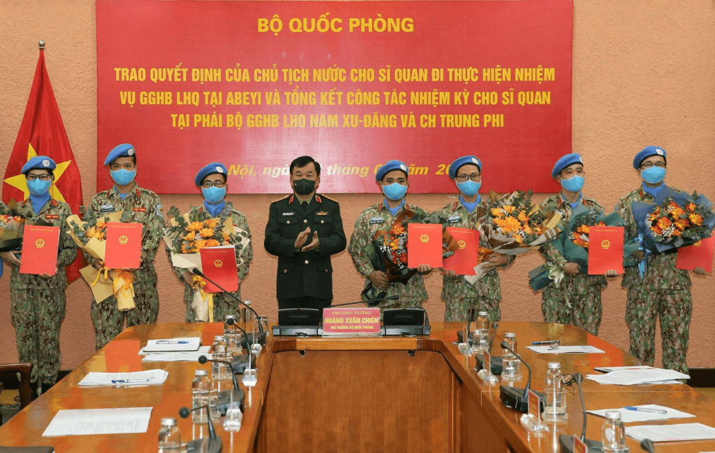 Tự tin vượt thử thách của chàng sĩ quan tham gia thực hiện nhiệm vụ gìn giữ hòa bình