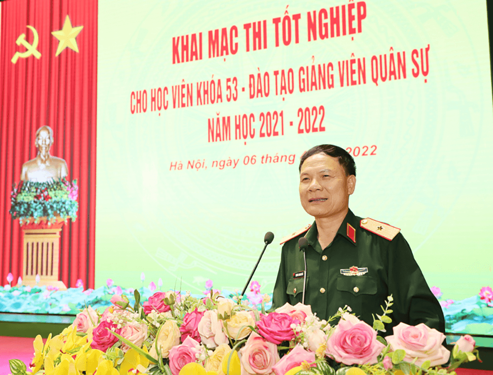 Trường Sĩ quan Lục quân 1 khai mạc thi tốt nghiệp cho học viên khóa 53