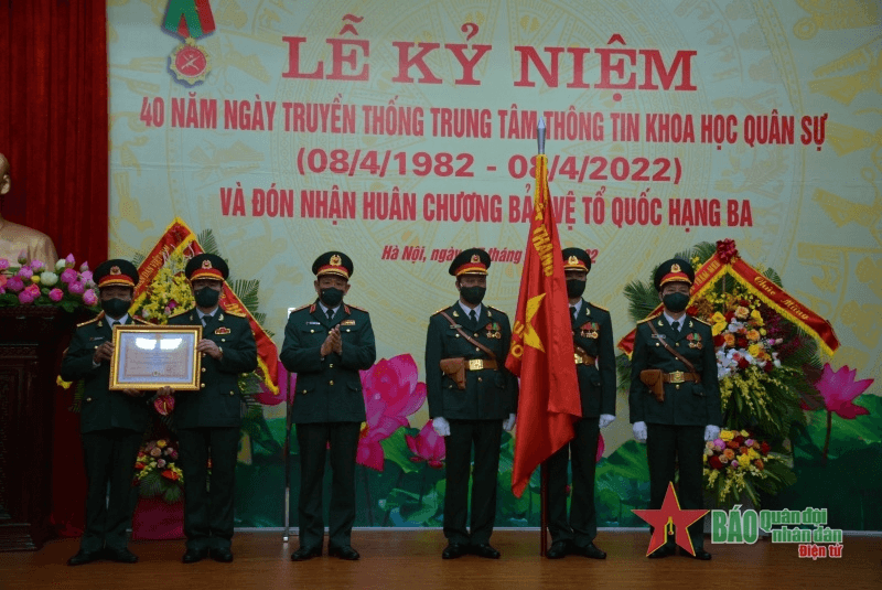 Trung tâm Thông tin khoa học quân sự tổ chức Lễ kỷ niệm 40 năm Ngày truyền thống