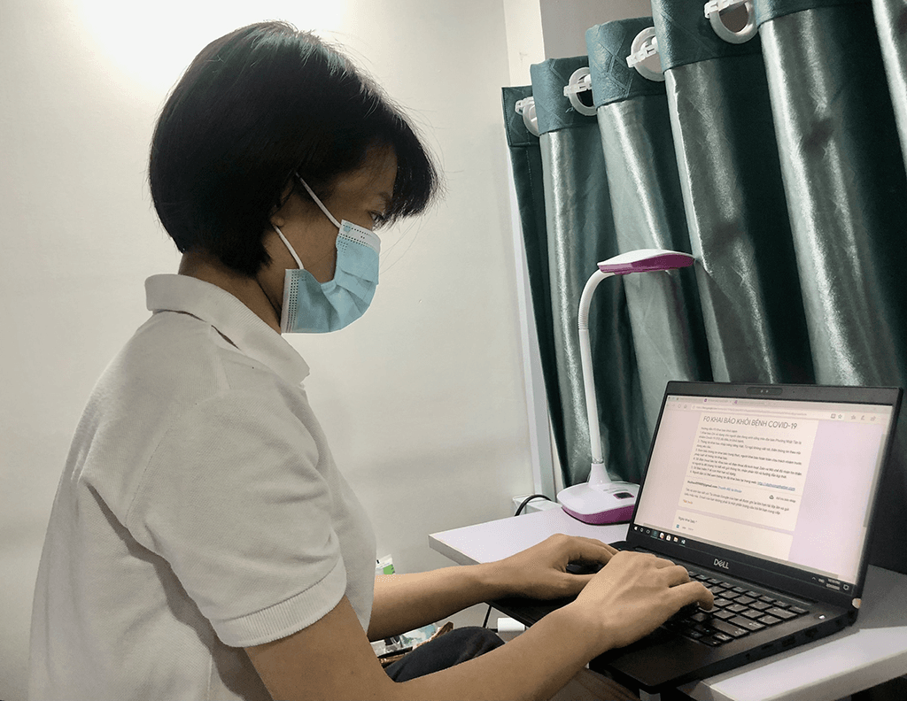Ứng dụng công nghệ thông tin để quản lý F0 điều trị tại nhà