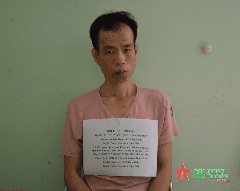 Điện Biên bắt giữ đối tượng truy nã đặc biệt nguy hiểm
