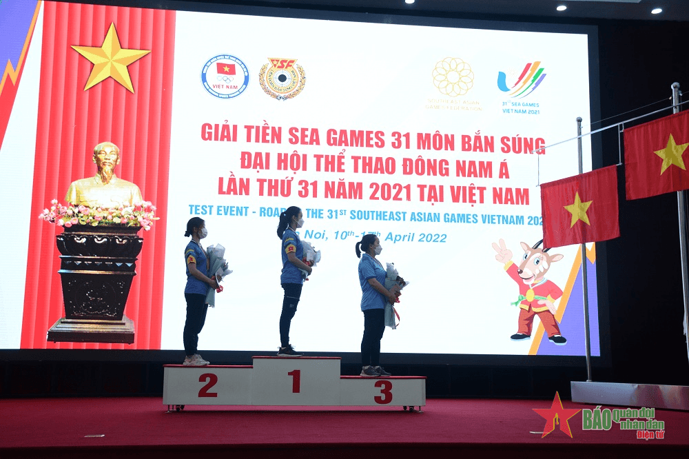 Bắn súng Việt Nam áp đảo tại Giải tiền SEA Games 31