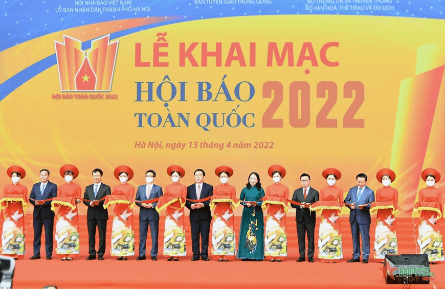 Khai mạc Hội Báo toàn quốc 2022 với chủ đề: Báo chí Việt Nam đoàn kết, chuyên nghiệp, hiện đại và nhân văn