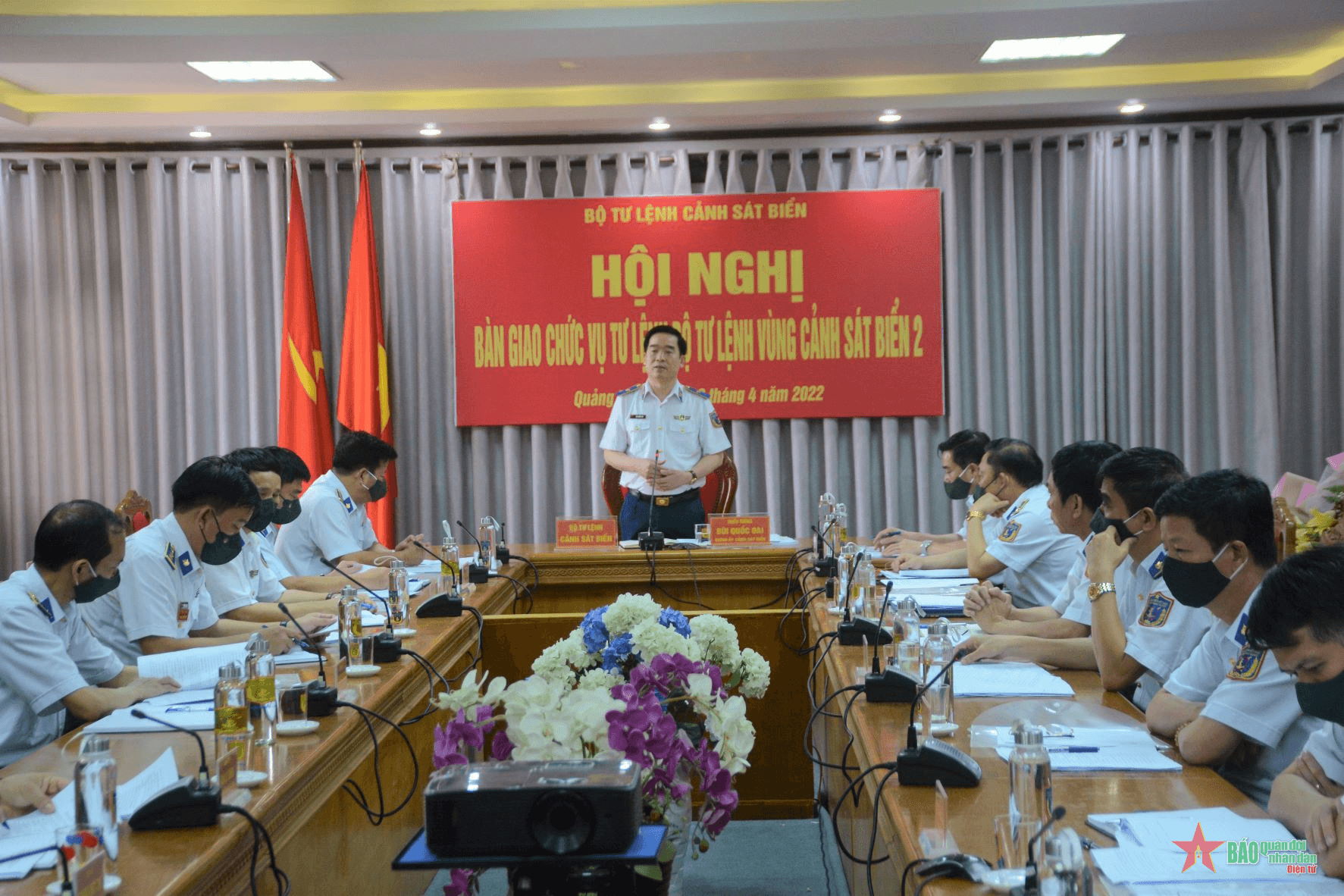 Bàn giao chức vụ Tư lệnh Vùng Cảnh sát biển 2