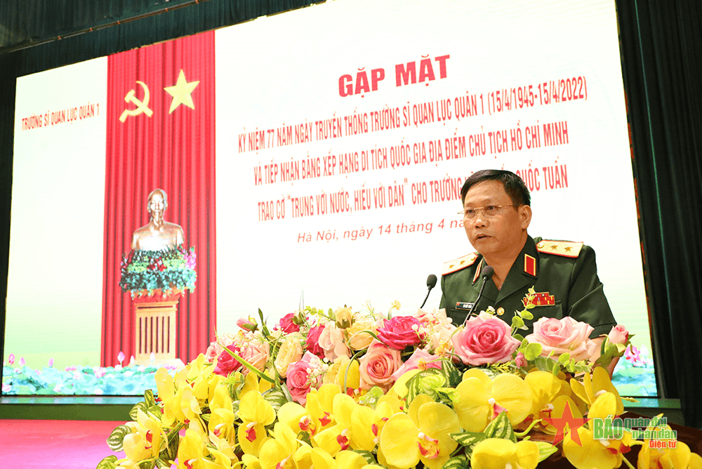 Trường Sĩ quan Lục quân 1 tiếp nhận Bằng xếp hạng di tích Quốc gia