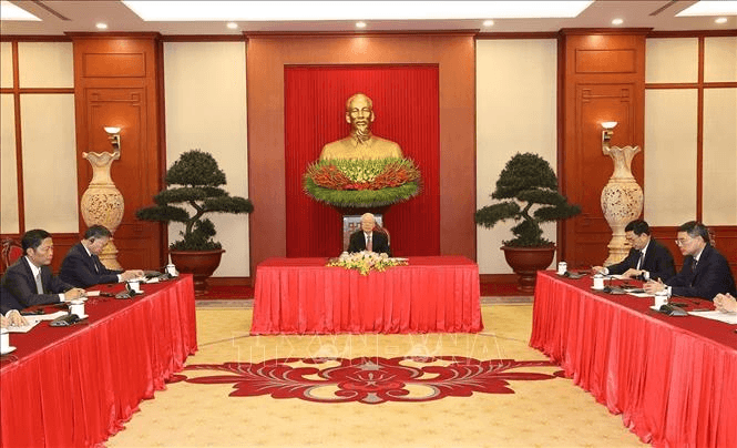 Tổng Bí thư Nguyễn Phú Trọng điện đàm với lãnh đạo Đảng Nhân dân Ấn Độ Narendra Modi