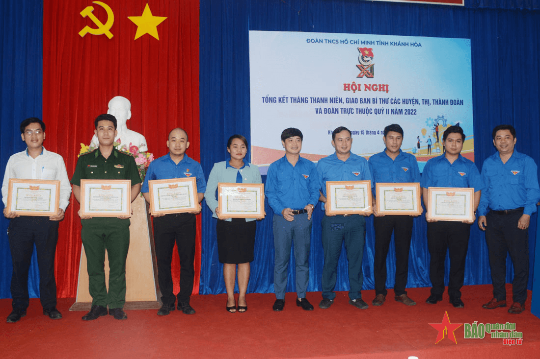 Tỉnh đoàn Khánh Hòa tổng kết Tháng Thanh niên