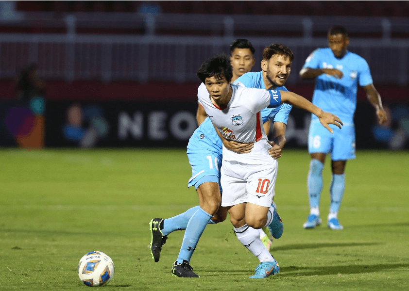 Hoàng Anh Gia Lai giành điểm đầu tiên tại AFC Champions League