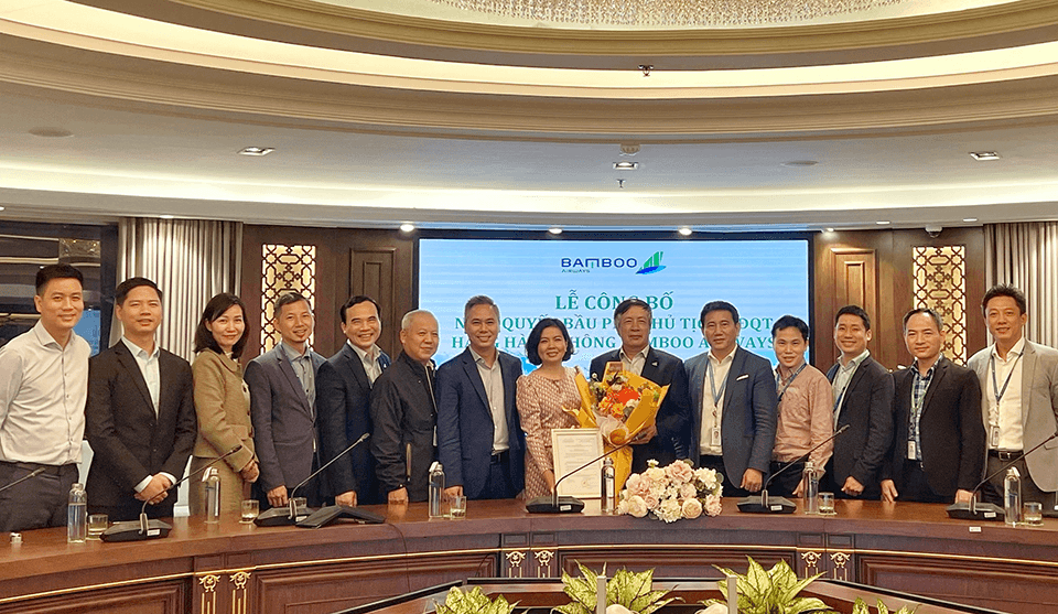 Bamboo Airways bổ nhiệm Phó chủ tịch Hội đồng Quản trị