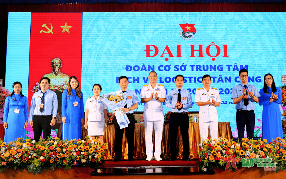 Đoàn cơ sở Trung tâm Dịch vụ Logistics Tân cảng tổ chức Đại hội nhiệm kỳ 2022-2027