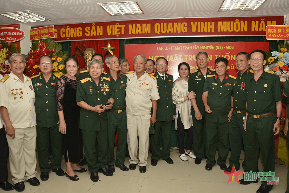 Họp mặt Ban Liên lạc Mặt trận Tây Nguyên - Quân đoàn 3