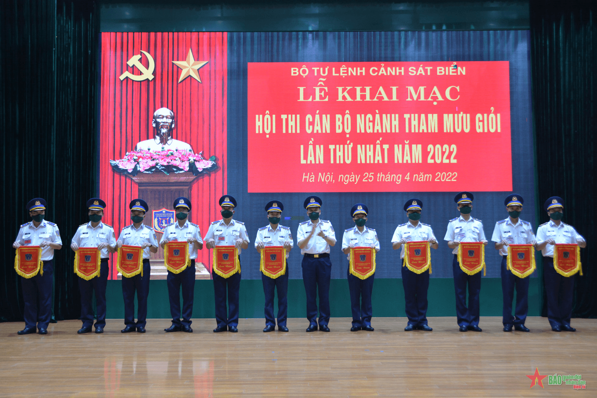 Khai mạc Hội thi cán bộ ngành tham mưu Cảnh sát biển giỏi