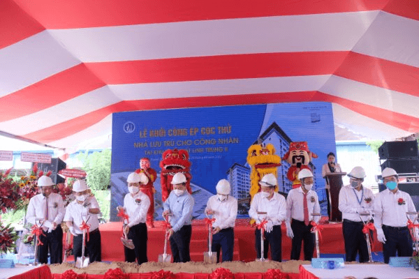 TP Hồ Chí Minh: Khởi công xây dựng nhà lưu trú cho 1.000 công nhân