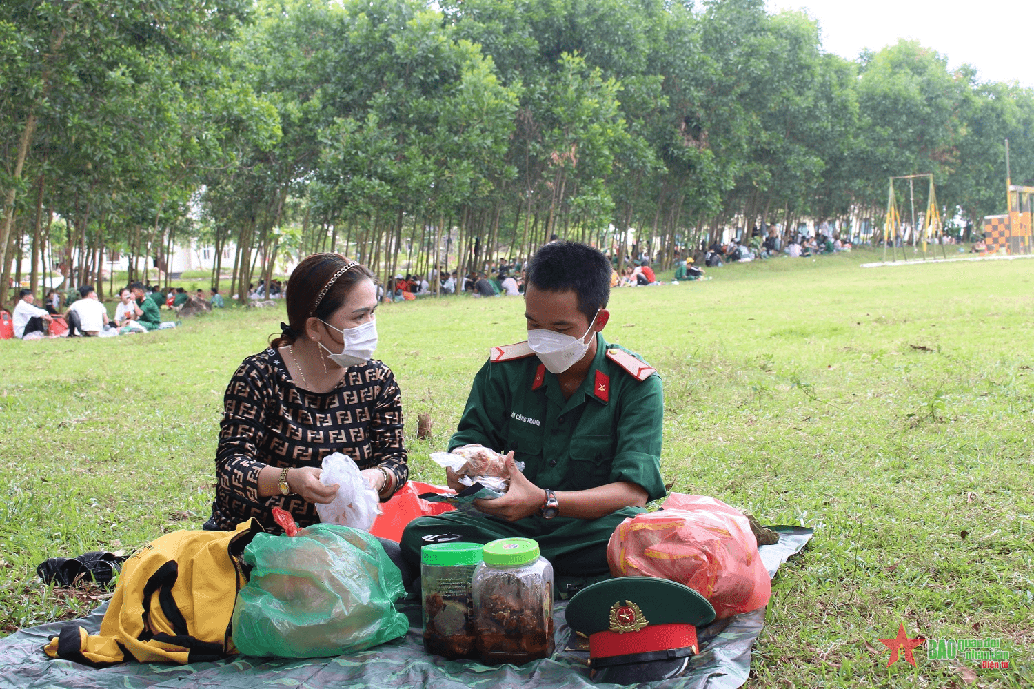 Ngày vui của các chiến sĩ mới