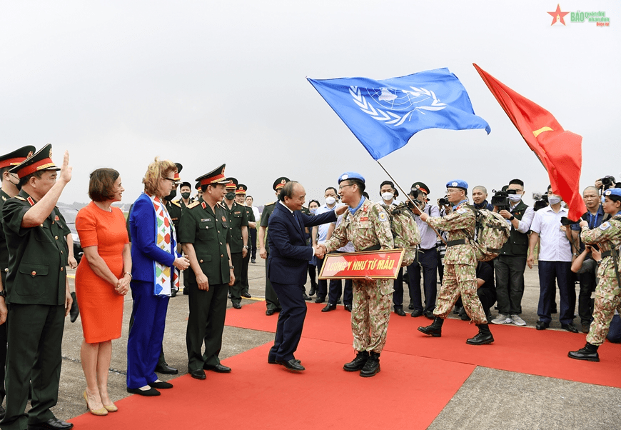 Toàn văn bài phát biểu của Chủ tịch nước Nguyễn Xuân Phúc tại Lễ xuất quân Đội Công binh số 1 và Bệnh viện dã chiến cấp 2 số 4