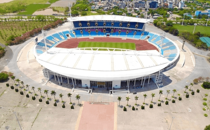 Bắn pháo hoa khai mạc SEA Games 31 tại sân vận động Mỹ Đình