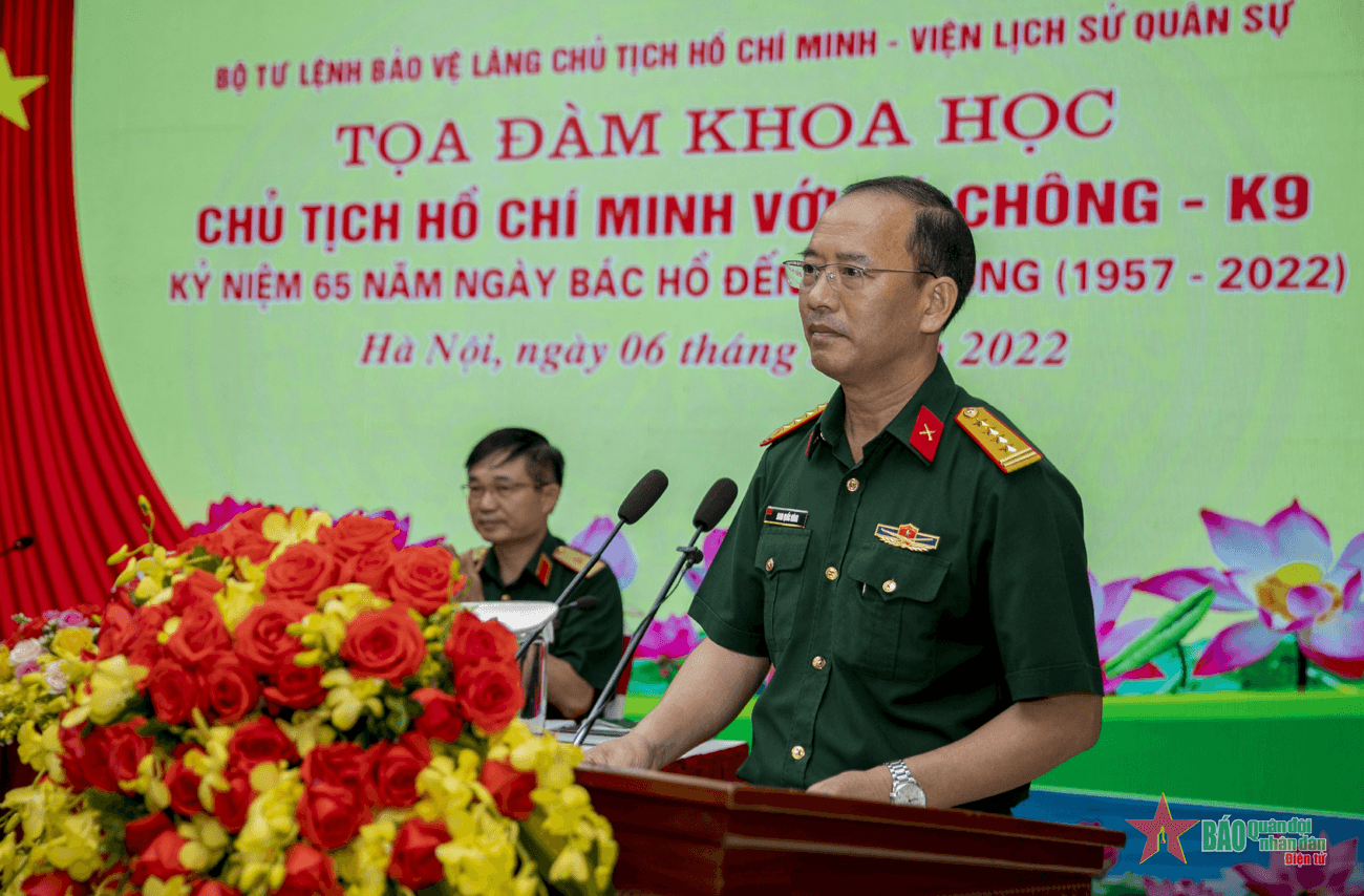 Tọa đàm “Chủ tịch Hồ Chí Minh với Đá Chông – K9”