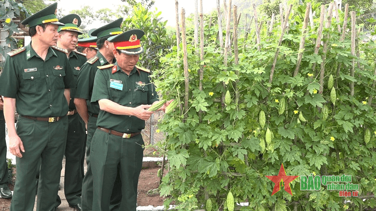 Tổng cục Hậu cần phúc tra tại Đồn Biên phòng Quang Chiểu, Bộ đội Biên phòng tỉnh Thanh Hóa