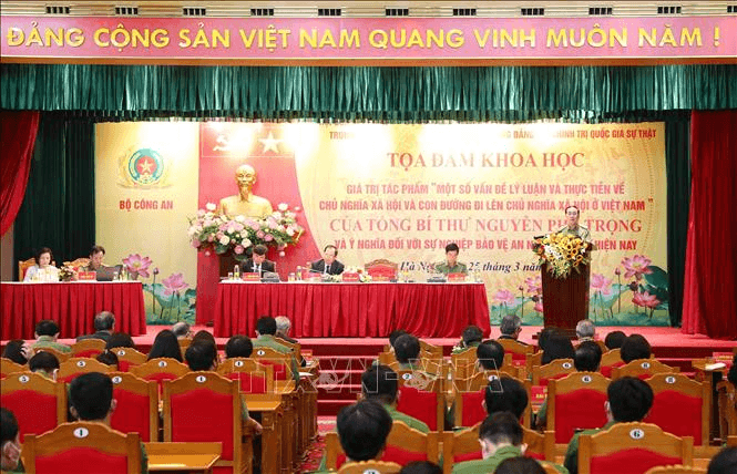 Triển khai đợt sinh hoạt chính trị, tư tưởng về nội dung tác phẩm của Tổng Bí thư Nguyễn Phú Trọng