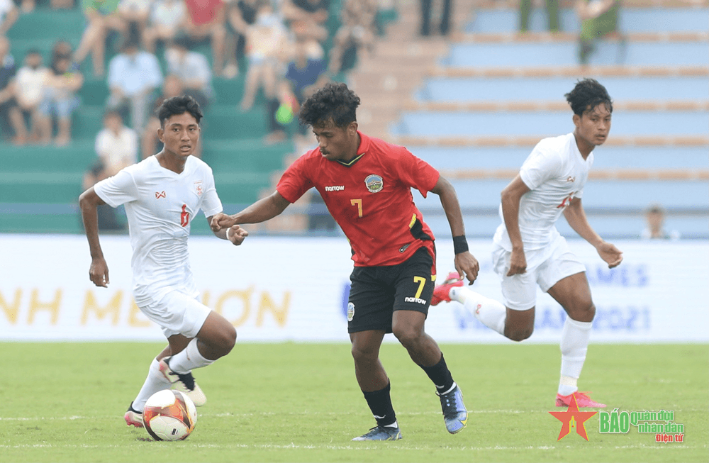 U23 Myanmar đánh bại U23 Timor Leste nhờ bàn thắng phút bù giờ