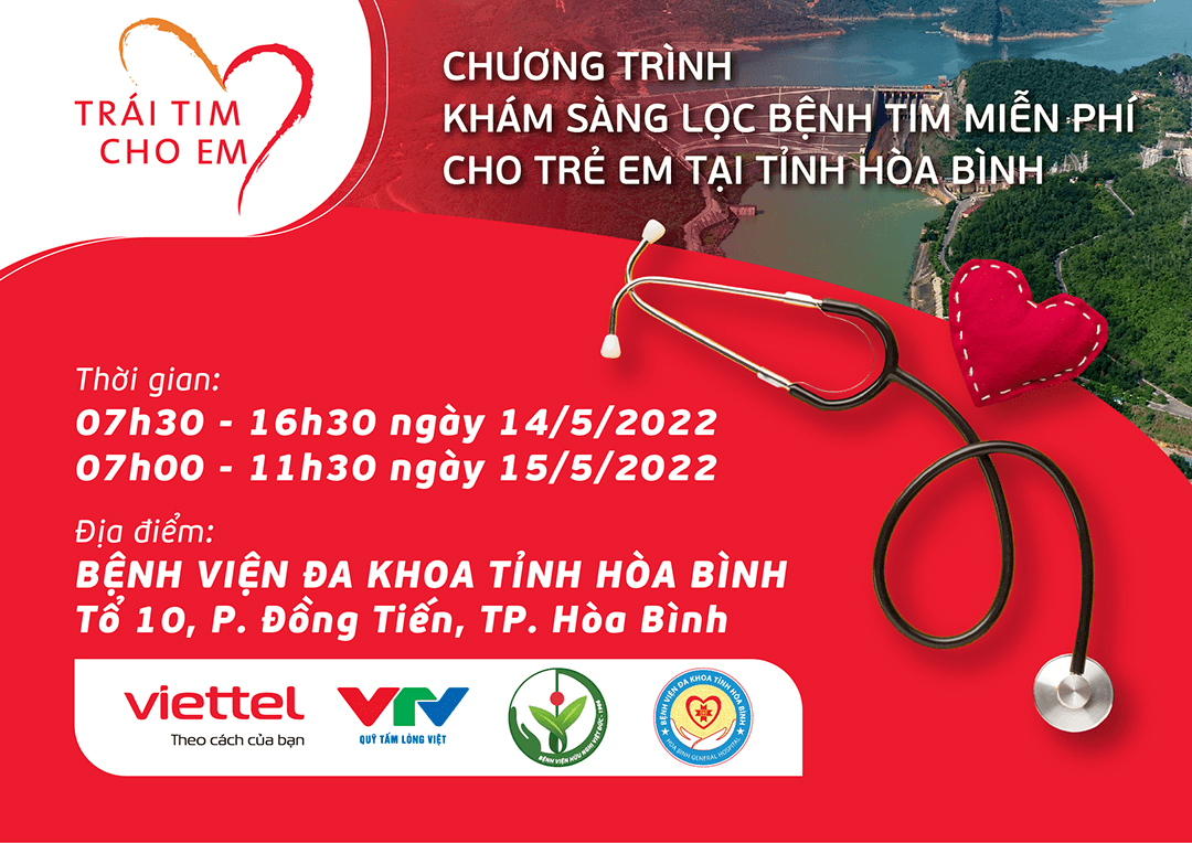Hỗ trợ phẫu thuật miễn phí cho trẻ em tỉnh Hòa Bình