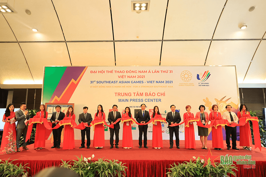 Khai trương Trung tâm báo chí SEA Games 31